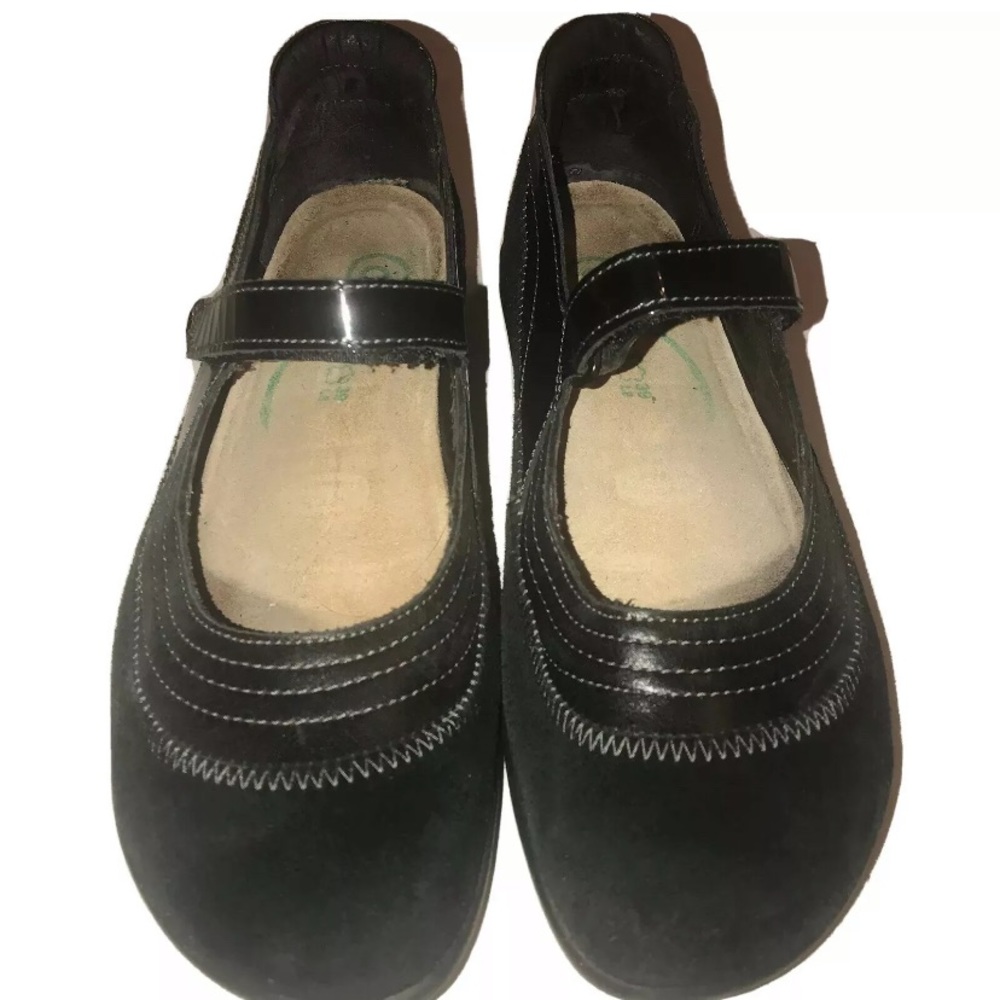 Naot 162057 Women Mary Jane Black Size 8 -8 1/2 39